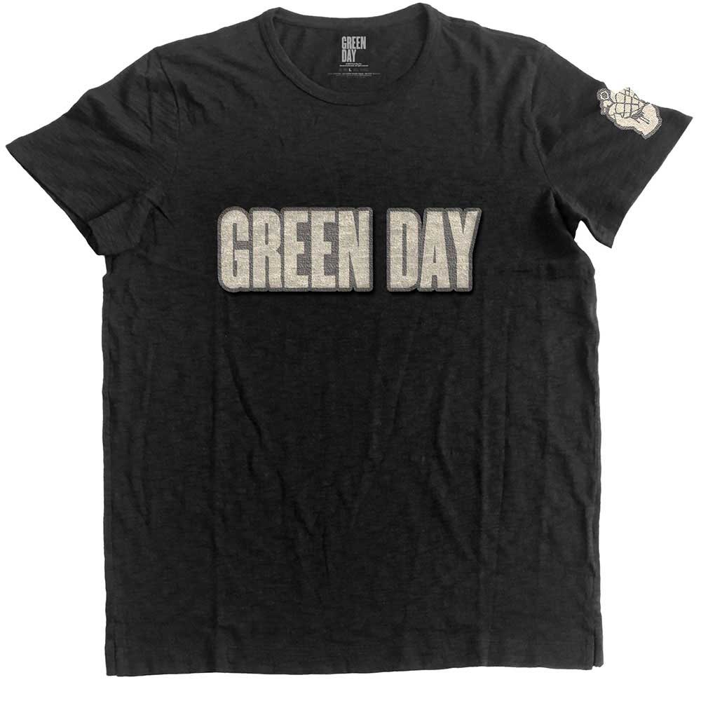 Green Day Logo & Grenade Black