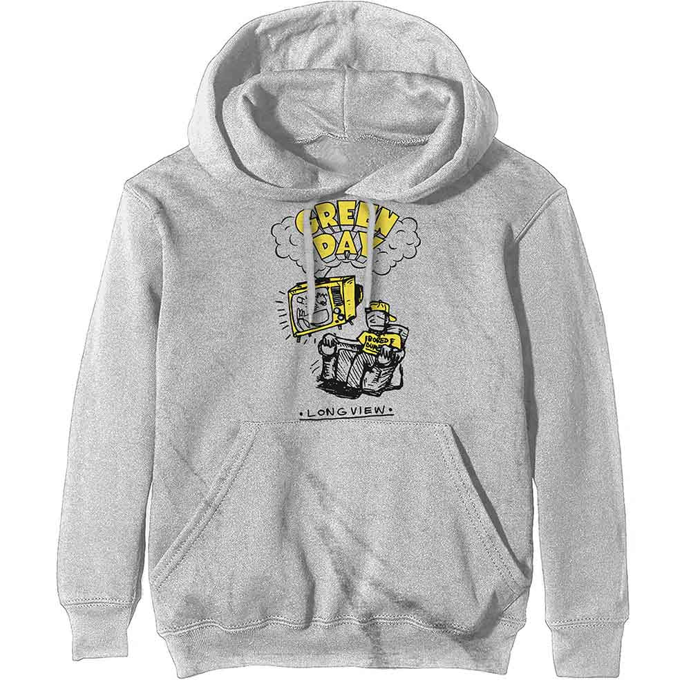 Green Day Longview Doodle White