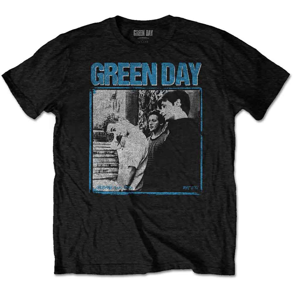 Green Day Photo Block Black