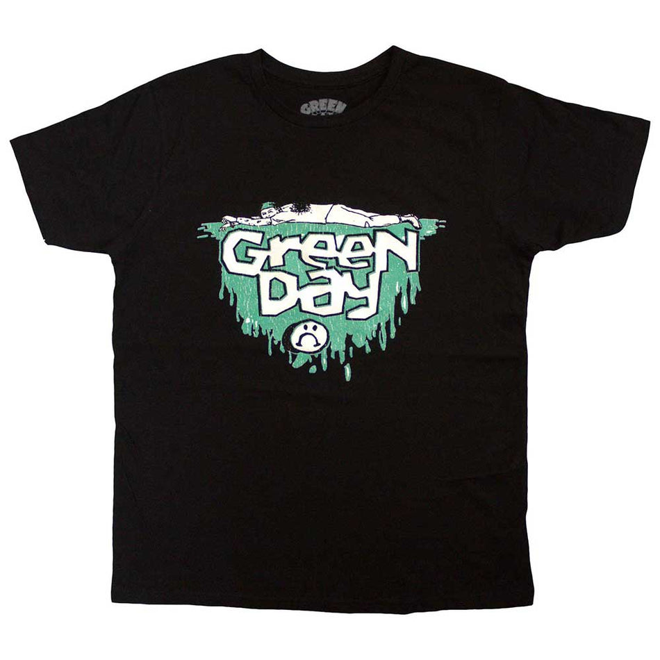 Green Day Sad Smiley Black