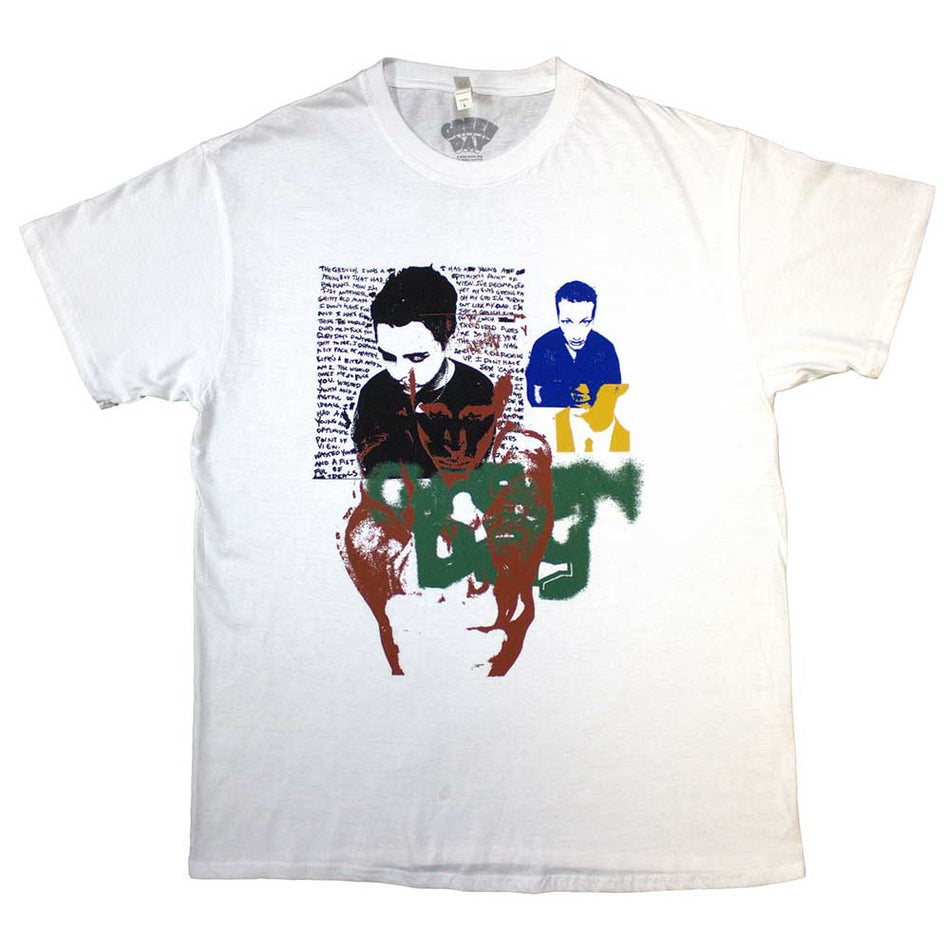Green Day Spray Paint White