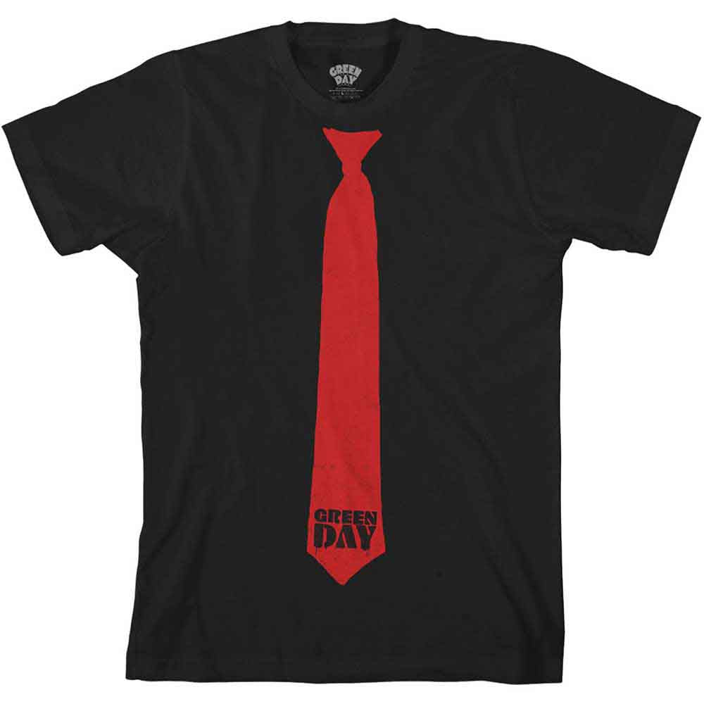 Green Day Tie Black