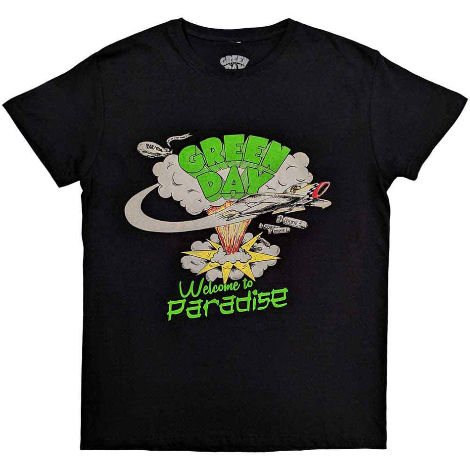 Green Day Welcome to Paradise Black