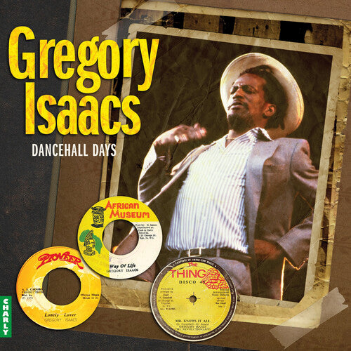 Gregory Isaacs Dancehall Days - Record Album - Vinyl LP