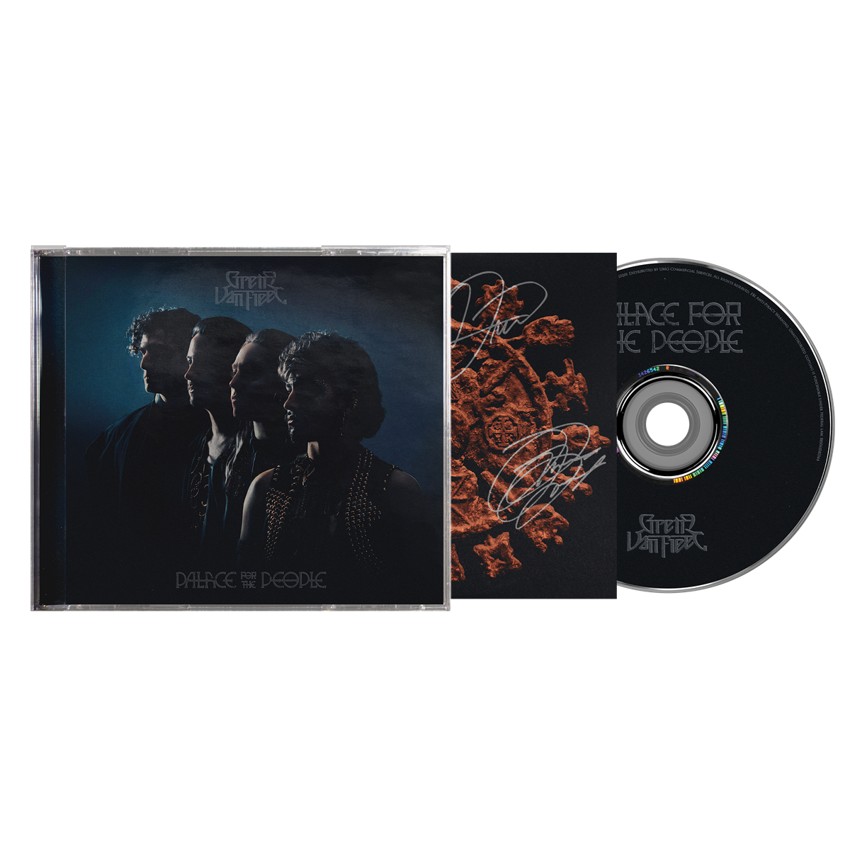 Greta Van Fleet Palace For The People [Signed Insert]