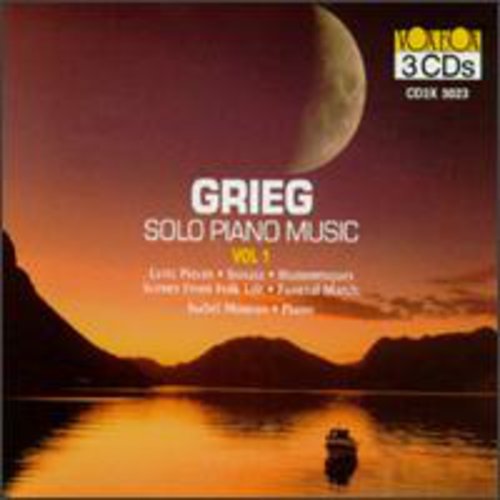 Grieg Solo Piano Music 1 - 3-Disc CD Album