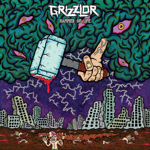 Grizzlor Hammer Of Life - Record Album - Vinyl LP