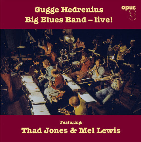 Gugge Big Blues Band Hedrenius Gugge Hedrenius Big Blues Band Live! - Record Album - Vinyl LP
