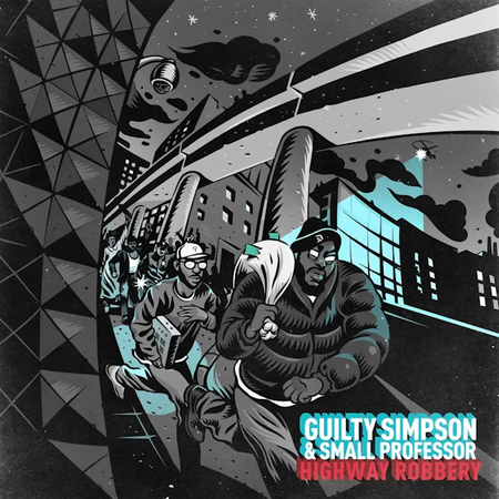 Guilty Simpson & Small Professor Highway Robbery (Indie Exclusive, Colored Vinyl, Ghostly Teal)