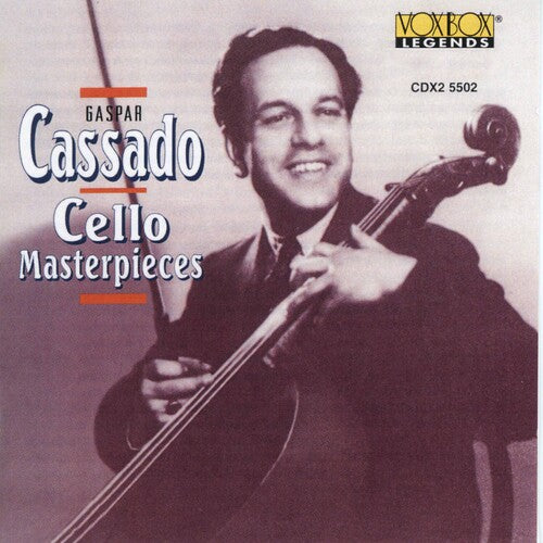 Guiomar Cassado Plays Cello Masterpices - CD Album