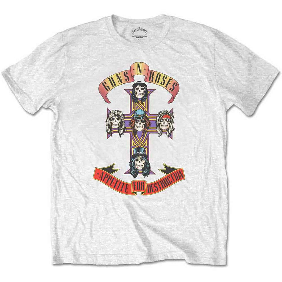 Guns N' Roses Appetite for Destruction White