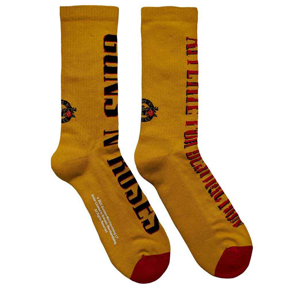 Guns N' Roses Appetite for Destruction Yellow