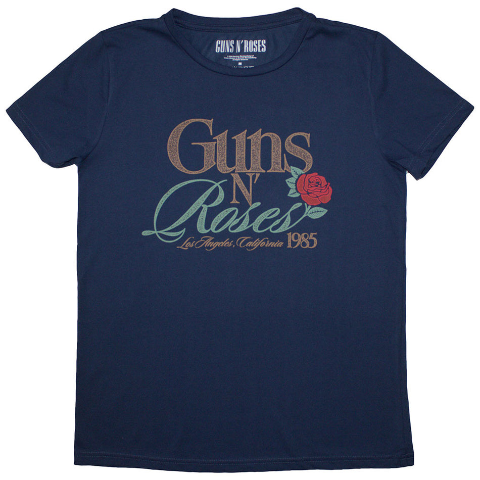 Guns N' Roses California 1985 Blue
