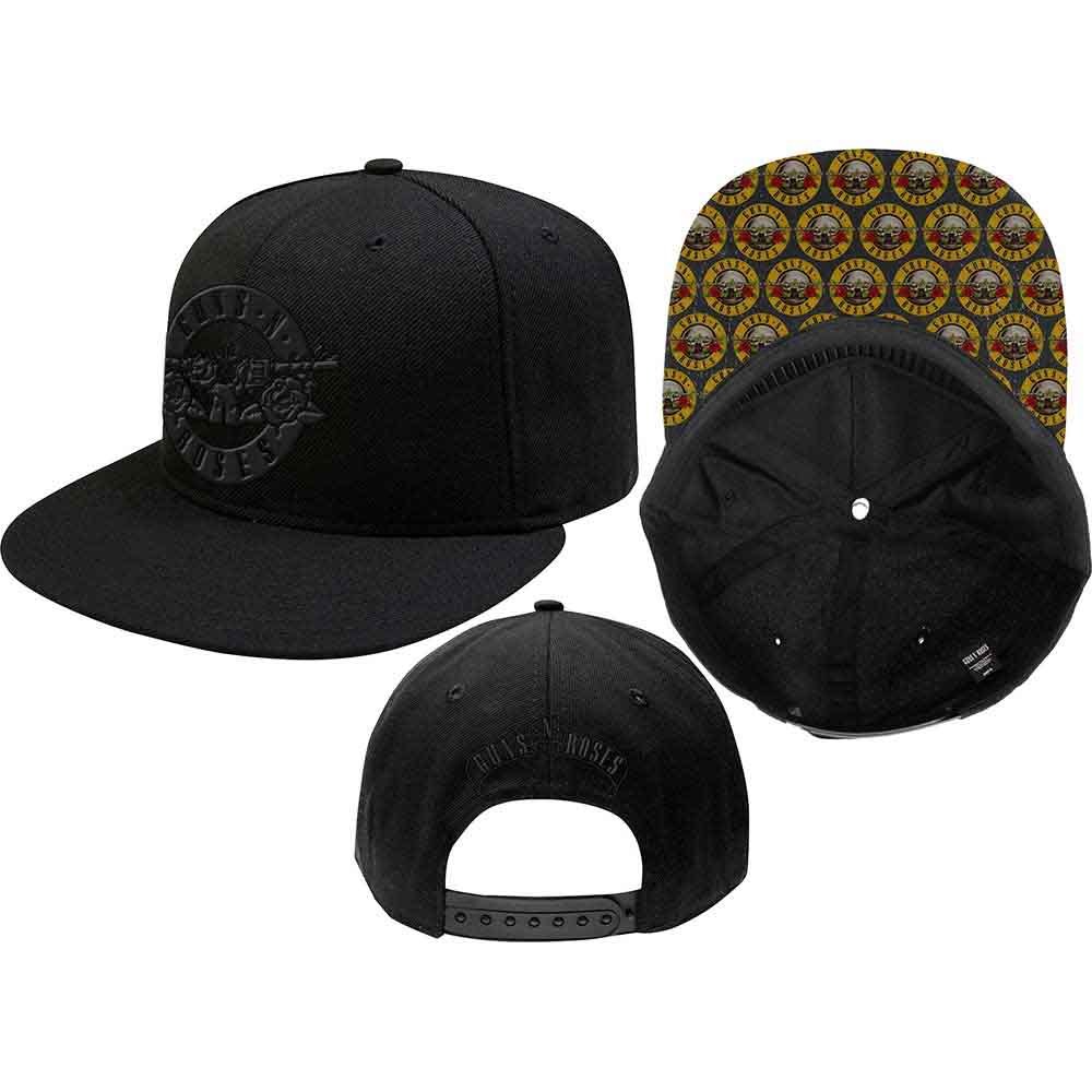 Guns N' Roses Circle Logo Black