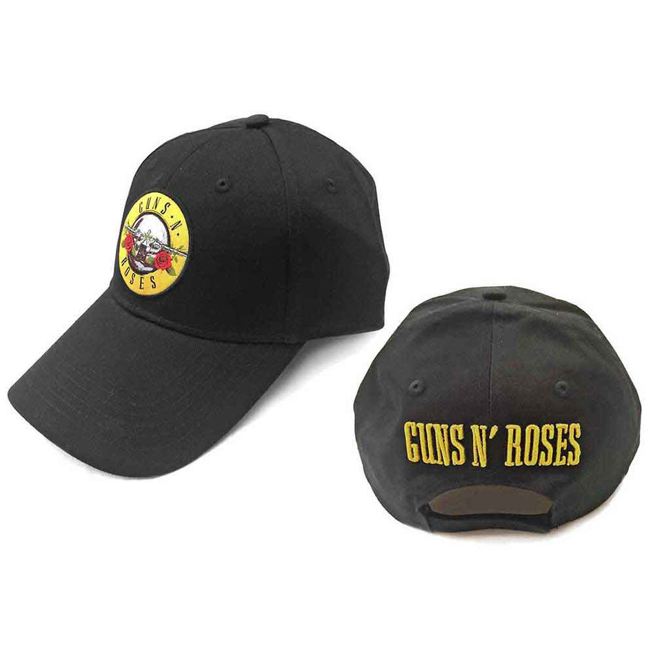 Guns N' Roses Circle Logo Black