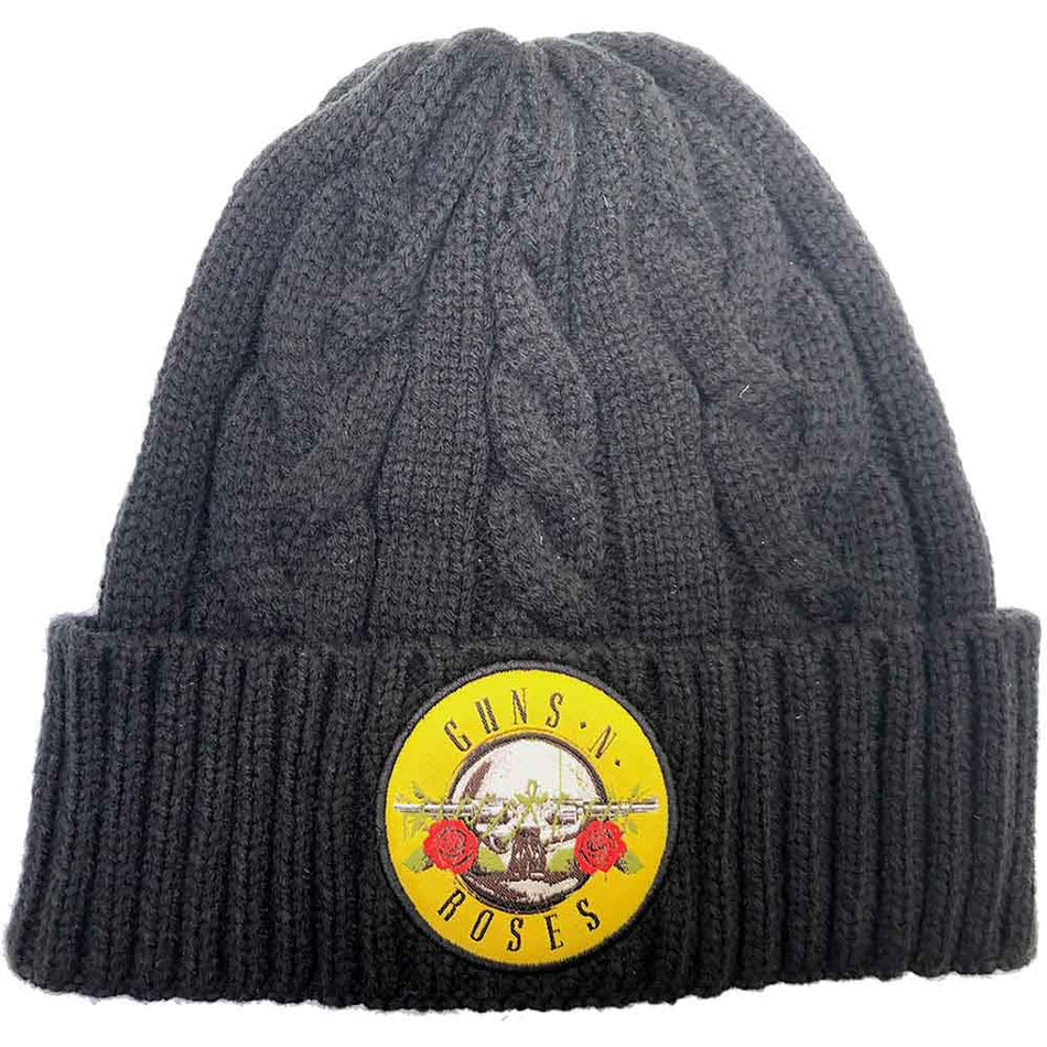 Guns N' Roses Circle Logo Black