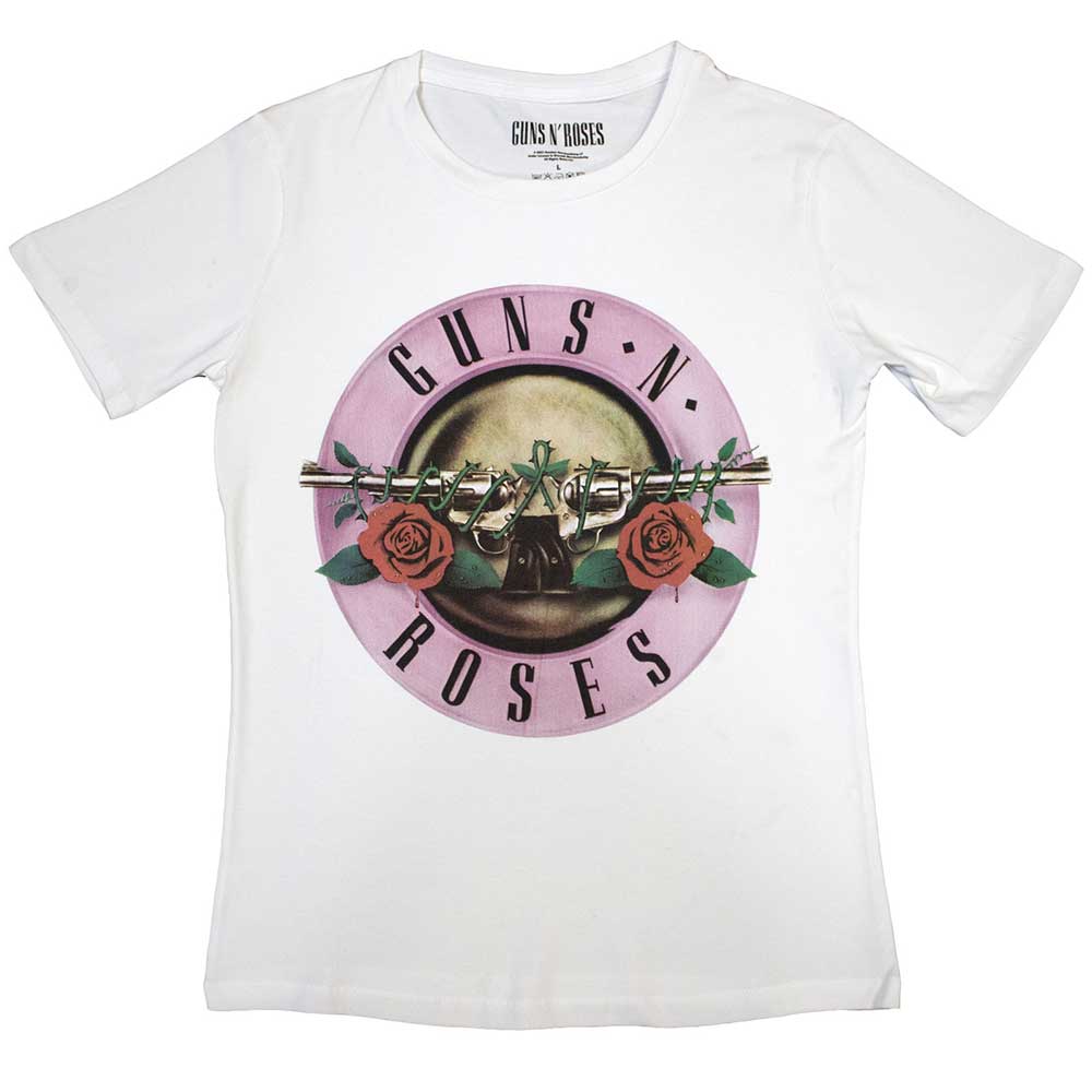 Guns N' Roses Classic Logo White