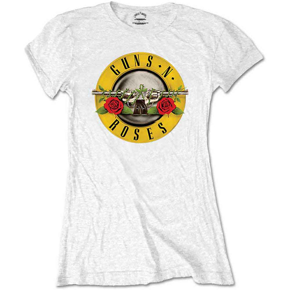 Guns N' Roses Classic Logo White