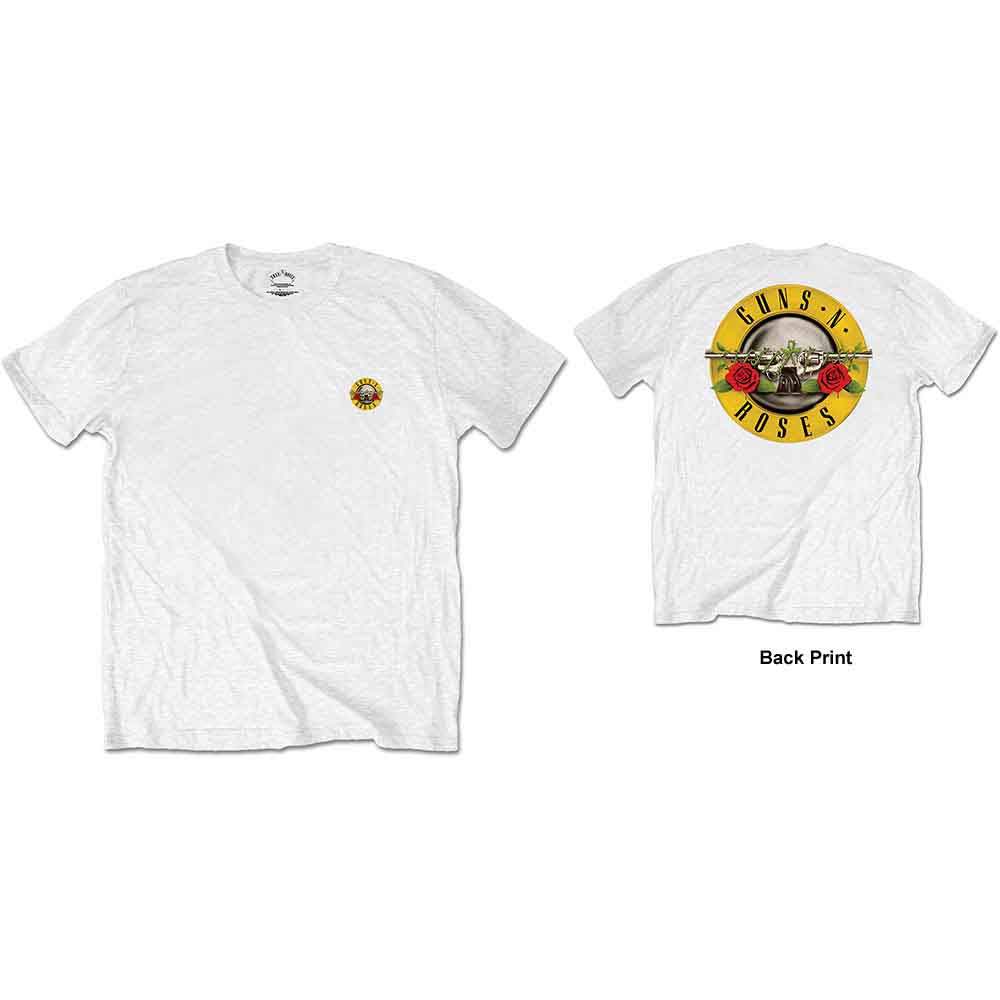 Guns N' Roses Classic Logo White