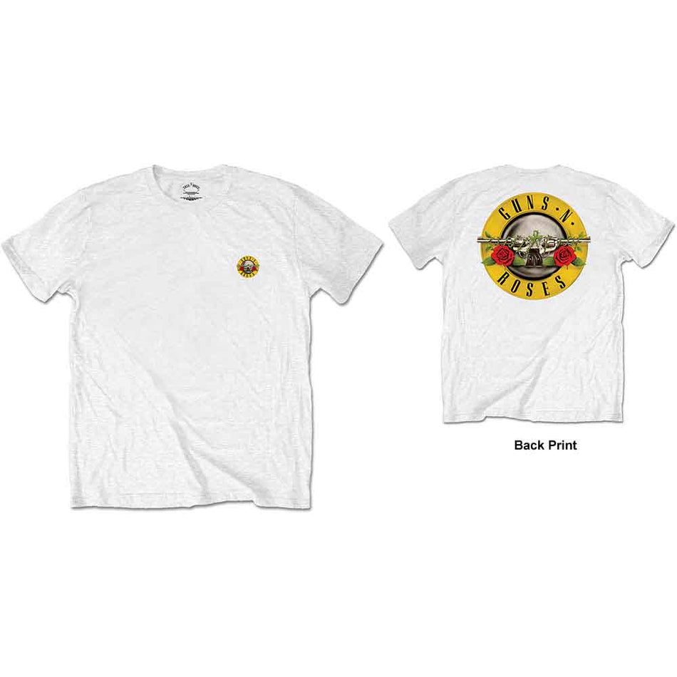 Guns N' Roses Classic Logo White