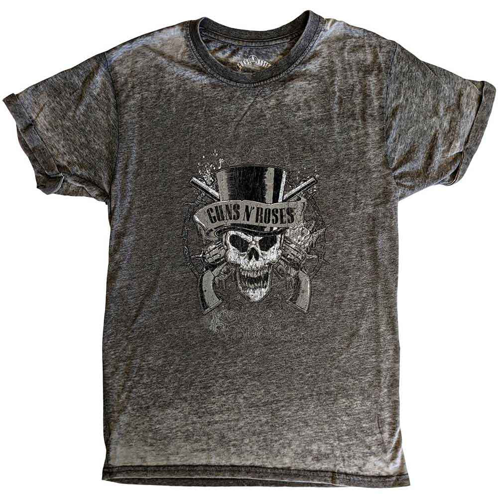 Guns N' Roses Faded Skull Grey