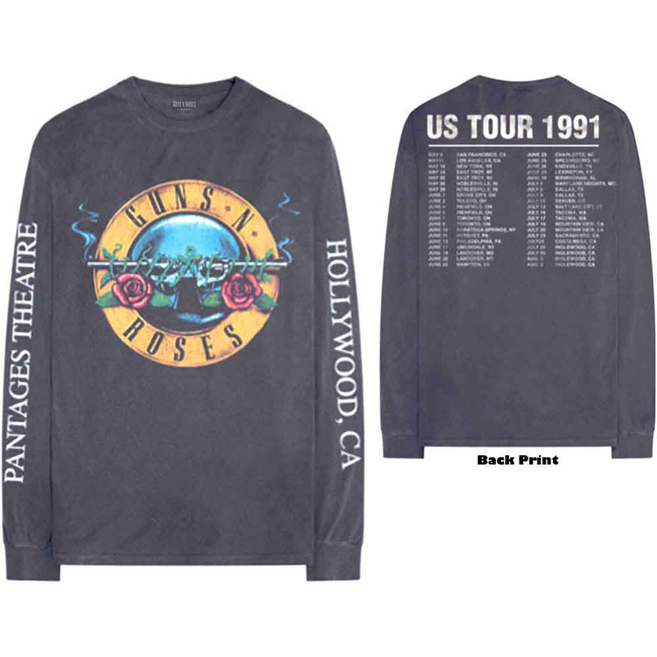 Guns N' Roses Hollywood Tour Grey