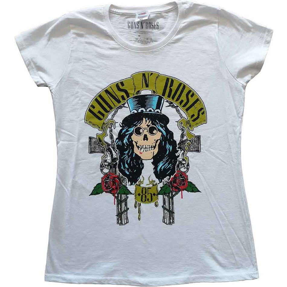 Guns N' Roses Slash '85 White