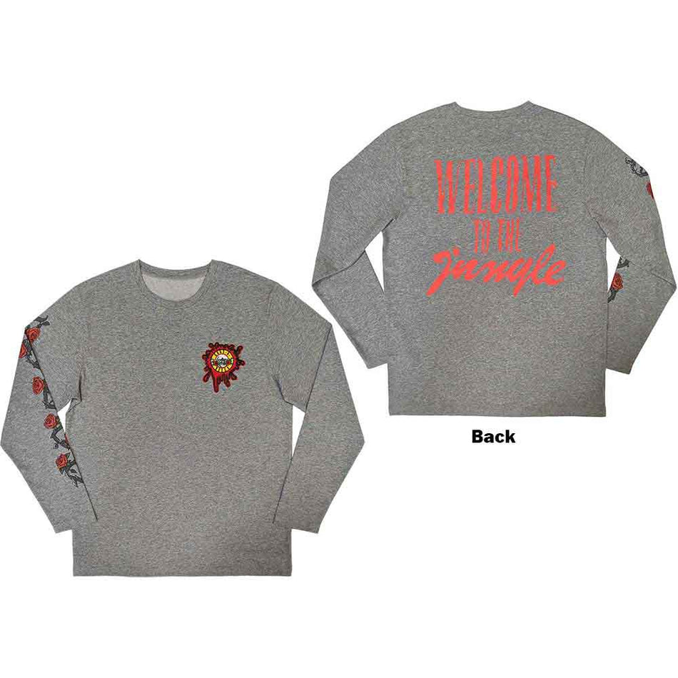 Guns N' Roses Splatter Seal Grey
