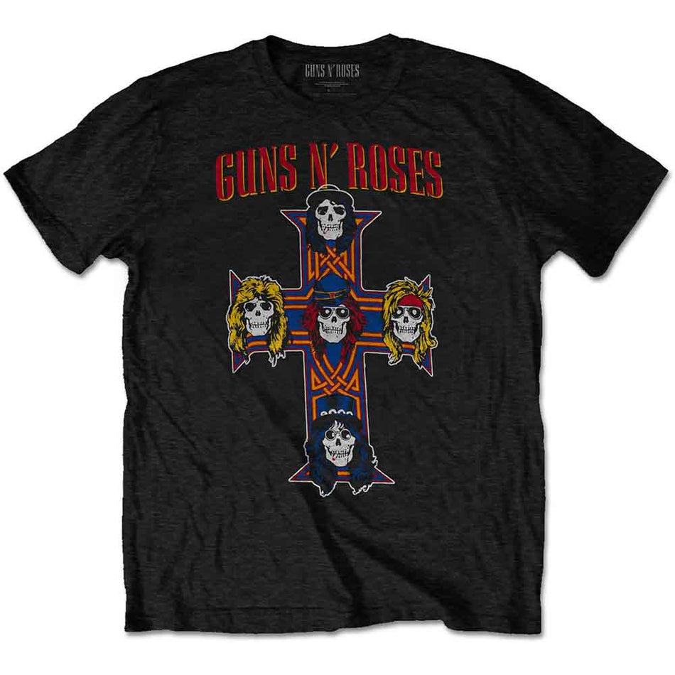 Guns N' Roses Vintage Cross Black