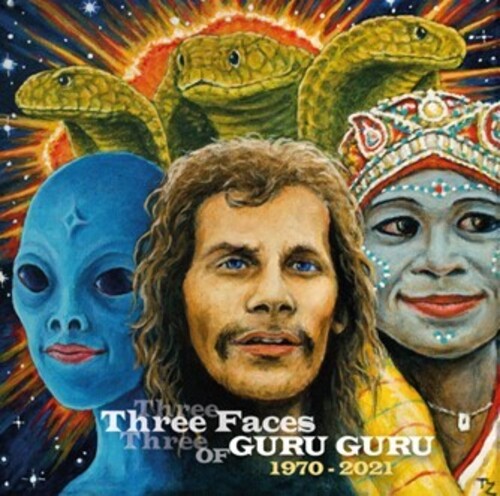 Guru Guru Three Faces Of Guru Guru - Double Record Album - Vinyl LP