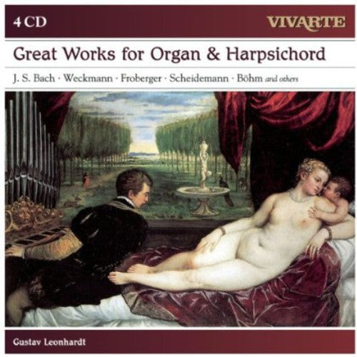 Gustav Leonhardt Great Works For Organ & Harpsichord - 4-Disc CD Album
