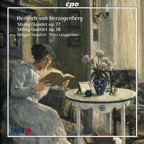 H. Herzogenberg Von String Quintet Op 77 / String Quartet Op 18 - CD Album