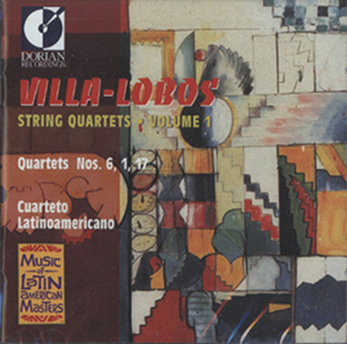 H. Villa-Lobos Vol. 1-QT STR 1/6/17 - CD Album