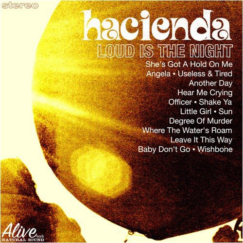 Hacienda Loud Is the Night - Record Album - Vinyl LP