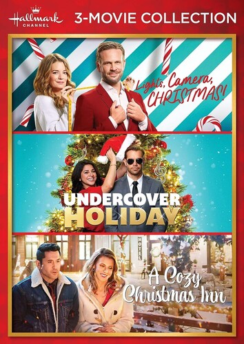 Hallmark 3-Movie Coll (Lights Camera Christmas Hallmark Channel 3-Movie Collection (Lights, Camera, Christmas! / Undercover Holiday / A Cozy Christmas Inn) - DVD