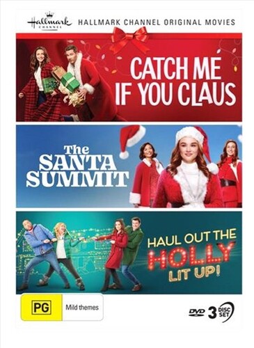Hallmark Xmas 36 ( Catch Me If / Santa Summit ) Hallmark Christmas Collection 36 (Catch Me If You Claus / The Santa Summit / Haul Out The Holly: Lit Up) - NTSC/0