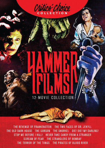 Hammer 12 Film Collection Hammer Films: 12-Movie Collection - 4-Disc DVD Set