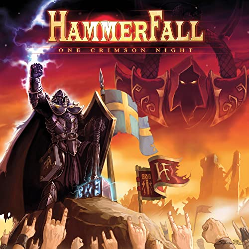 Hammerfall One Crimson Night (Live) (3Lp Clear Vinyl)
