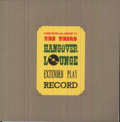 Hangover Lounge EP No. 3 Hangover Lounge EP No. 3 - Record Album - Vinyl LP