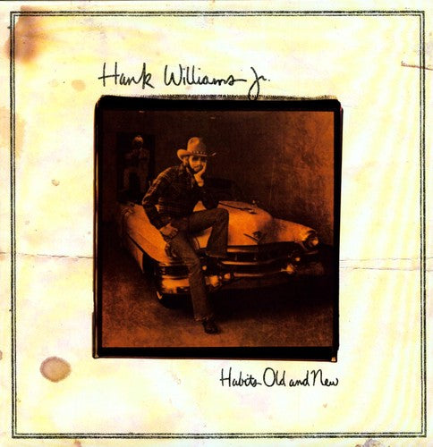 Hank Williams Jr. Habits Old and New - Record Album - Vinyl LP