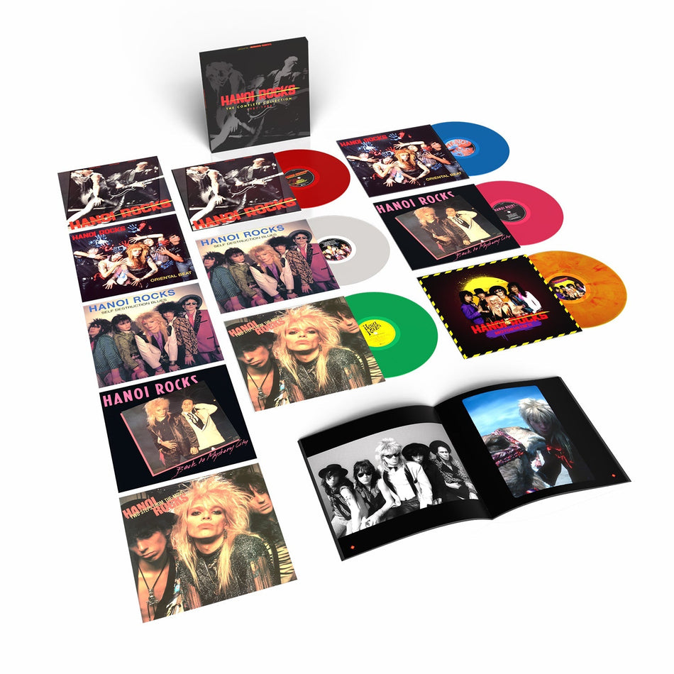 Hanoi Rocks The Complete Collection (1981-1984) [Multicolor Vinyl] [6LP]