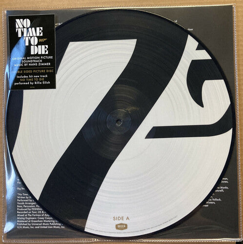 Hans Zimmer No Time to Die (Limited Edition) (007 Symbol Version) - Record Album - Vinyl LP