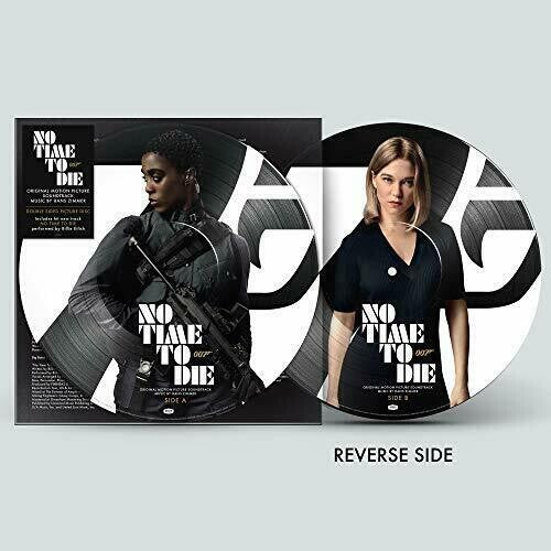 Hans Zimmer No Time to Die (Limited Edition) (Girl Power Version - Double Sided Picture Disc) - Record Album - Vinyl LP