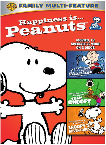 Happiness Is Peanuts: 3 Pack of Fun - 3-Disc DVD Set