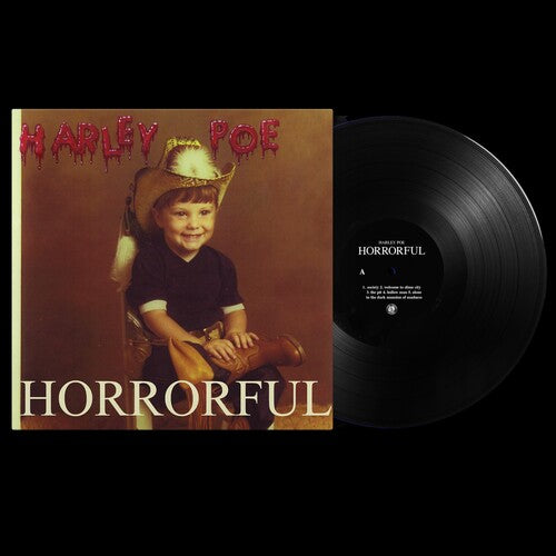 Harley Poe Horrorful - Record Album - Vinyl LP