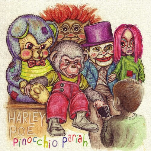 Harley Poe Pinnocchio Pariah - Record Album - Vinyl LP
