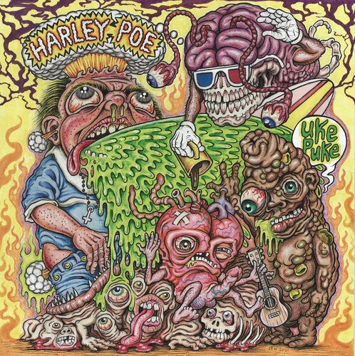 Harley Poe Uke Puke - Double Record Album - Vinyl LP