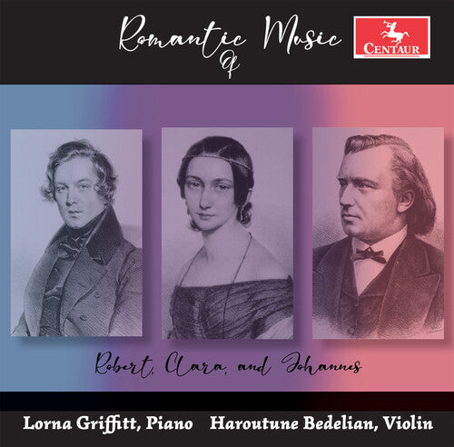 Haroutune Bedelian Romantic Music of Robert, Clara, & Johannes - CD Album