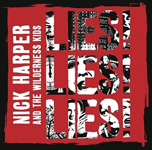 Harper, Nick & the Wilderness Kids Lies! Lies! Lies! - Record Album - Vinyl LP