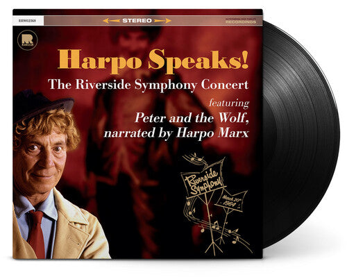Harpo Marx Harpo Speaks!: The Riverside Symphony Concert Featuring Peter And The Wolf - Record Album - Vinyl LP